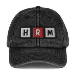 HRM (d.6) Vintage Cotton Twill Cap